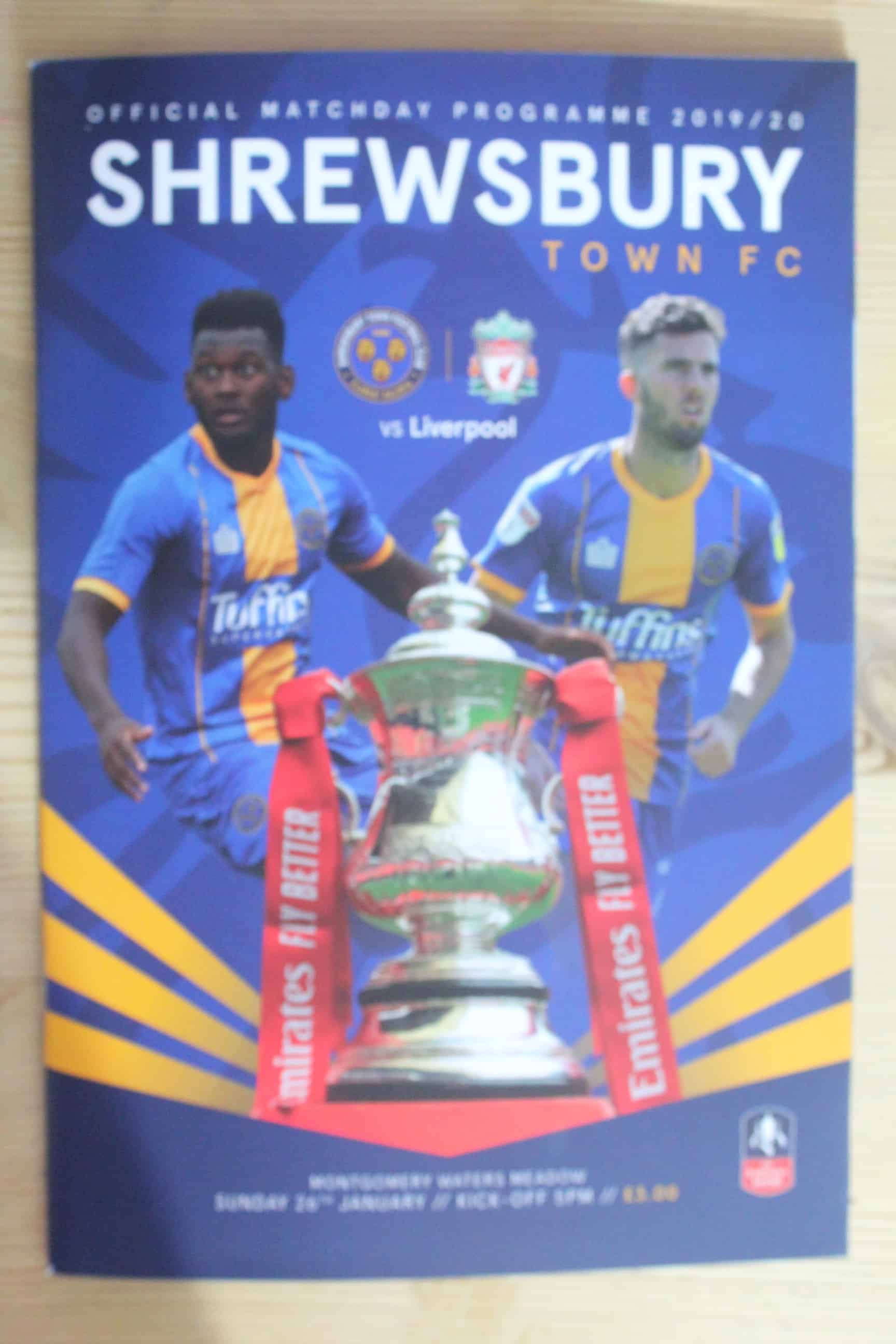 Shrewsbury Town FC v Liverpool FC